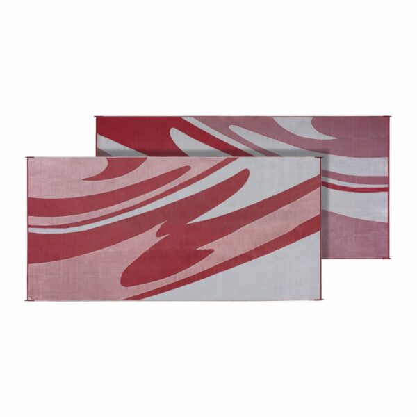 Faulkner Patio Mat, 16 x 8 Feet, Burgundy Mirage