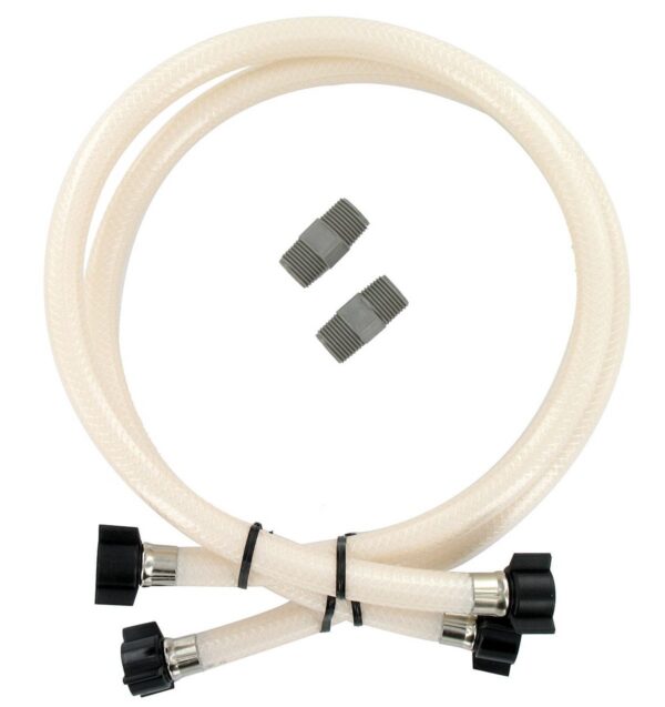 Valterra Fresh Water Pump Hose, 36 Inch, 1/2 Inch, PVC, Female Swivel Ends