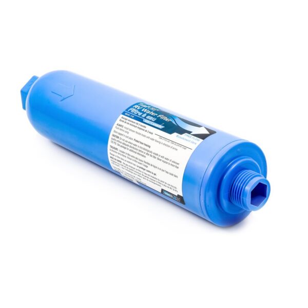 Camco RV Fresh Water Filter, 100 Micron, In-Line Canister
