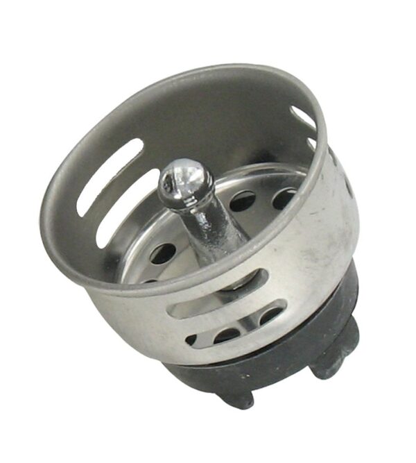 Valterra RV Sink Drain Strainer, Stainless Steel