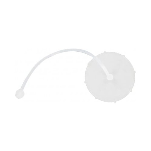 Valterra Fresh Water Inlet Cap, Bayonet Locking, White with Lanyard