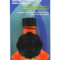 Valterra Water Hose Connector, Double, 3/4-inch with Shut-Off Valve