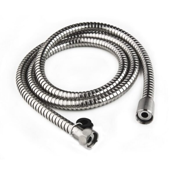 Dura Faucet RV Shower Hose, Stainless Steel, 60-Inch, Silver