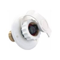 JR Products Fresh Water Inlet, 1/2 Inch Female Threads, White