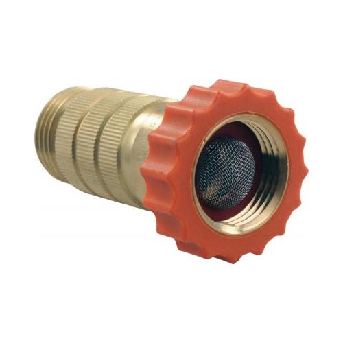 JR Products Water Pressure Regulator, 50-55 PSI, Brass