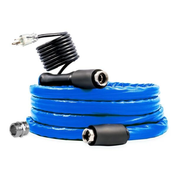 Camco Heated Drinking Water Hose, 12 Feet, Blue