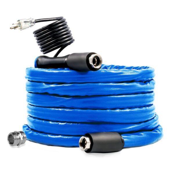Camco Heated Drinking Water Hose, 25 Feet, Blue