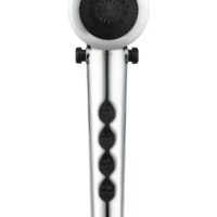 Dura Faucet Handheld Shower Head with Chrome Plated Finish, Silver