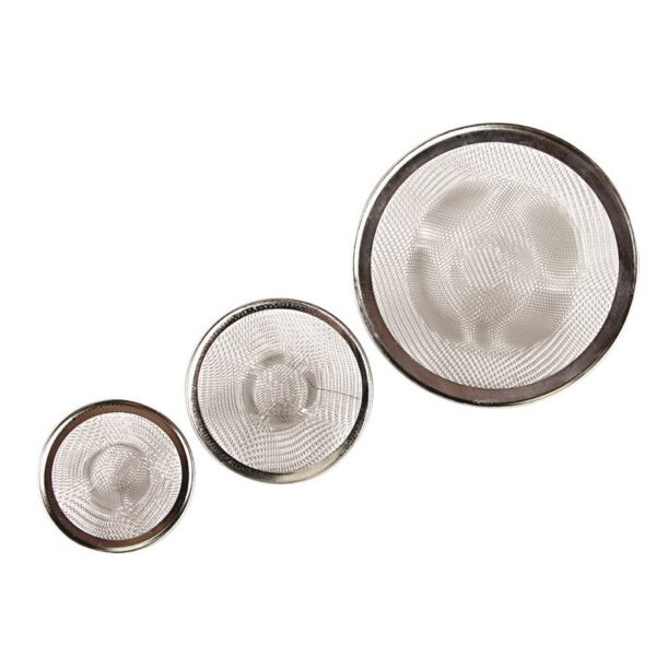 Camco Waste Water Drain Strainer, 3-Pack