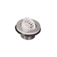 LaSalle Bristol Twist Top Sink Strainer Basket, 2.5", White