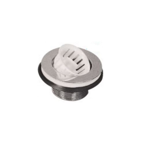 LaSalle Bristol Twist Top Sink Strainer Basket, 2.5", White
