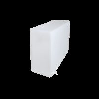 Icon 12-Gallon Fresh Water Tank, Rectangular, 8 x 24 x 16 Inches, White