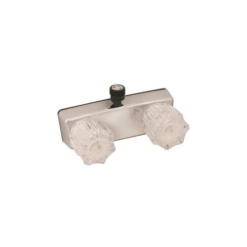 Empire 2-Valve Shower Control, 4 inch Centre, Chrome with Vacuum Breaker