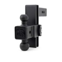 Weigh Safe Steel 180 PRO Ball Mount, 2.5 Inch Receiver, 6 Inch Drop, Dual Tow Ball