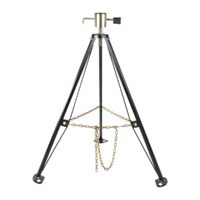 Husky Towing Fifth Wheel Stabilizer Jack, 5,000 lb, 34 to 56 Inch