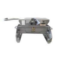 Husky Towing 26,000 lb Fifth Wheel Hitch, 4-Way Articulating, Gray