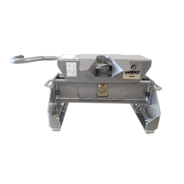 Husky Towing 26,000 lb Fifth Wheel Hitch, 4-Way Articulating, Gray