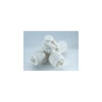 Elkhart Supply 3/8 Inch Water Heater Bypass Valve, Three-Way Center, White