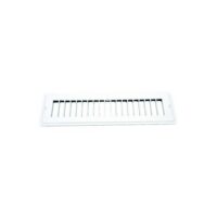 AP Products 10" x 2-1/4" Narrow Floor Register, White