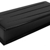 Icon 29 Gallon Waste Holding Tank, Center Drain, Black