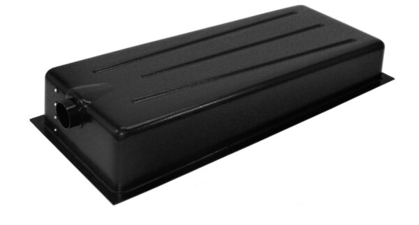 Icon 29 Gallon Waste Holding Tank, Center Drain, Black