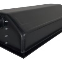 Icon 14-Gallon Waste Holding Tank, ABS Plastic, Right Drain, Black