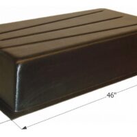 Icon 33-Gallon Waste Holding Tank, ABS Plastic, Right Drain, Black