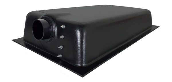Icon 10-Gallon Waste Holding Tank, ABS Plastic, Centre Drain, Black