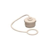 Aqua Pro Fresh Water Hose Cap, 3/4 Inch Male, with Lanyard