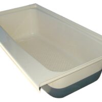 Icon Rectangular RV Bathtub, 46x24 Inch, Polar White