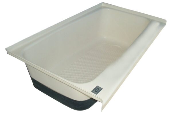 Icon Rectangular RV Bathtub, 42x24 Inch, Polar White
