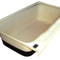Icon Rectangular RV Bathtub, 42x24 Inch, Colonial White