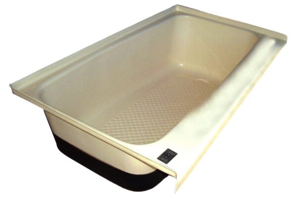 Icon Rectangular RV Bathtub, 42x24 Inch, Colonial White