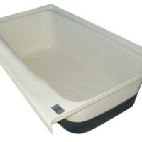 Icon RV Bathtub, 42x24 Inches, Rectangular, Polar White