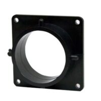 LaSalle Bristol 1-1/2 Inch Spigot Fitting, Black with Flange