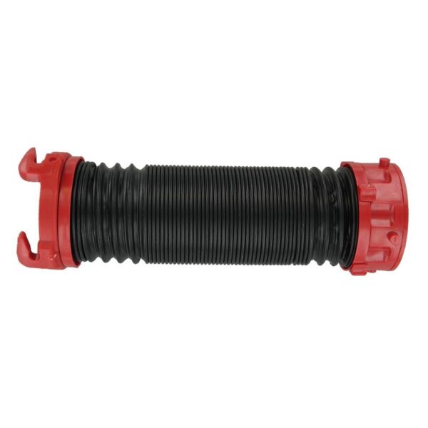 Valterra 3 Inch Sewer Hose, 2 Feet Extended with Rotating Fittings