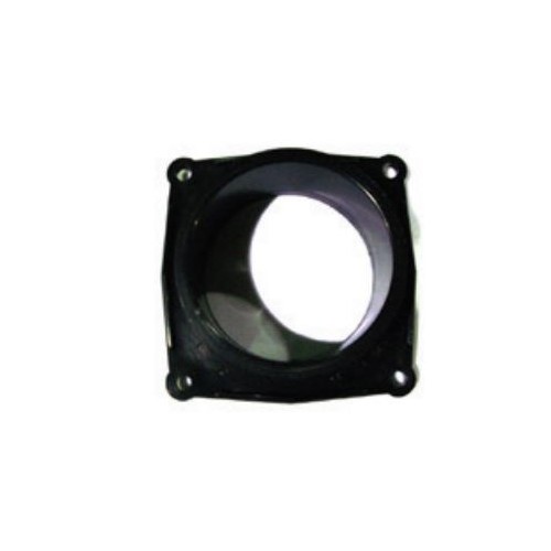 LaSalle Bristol 3 Inch Hub Fitting, Black with Flange