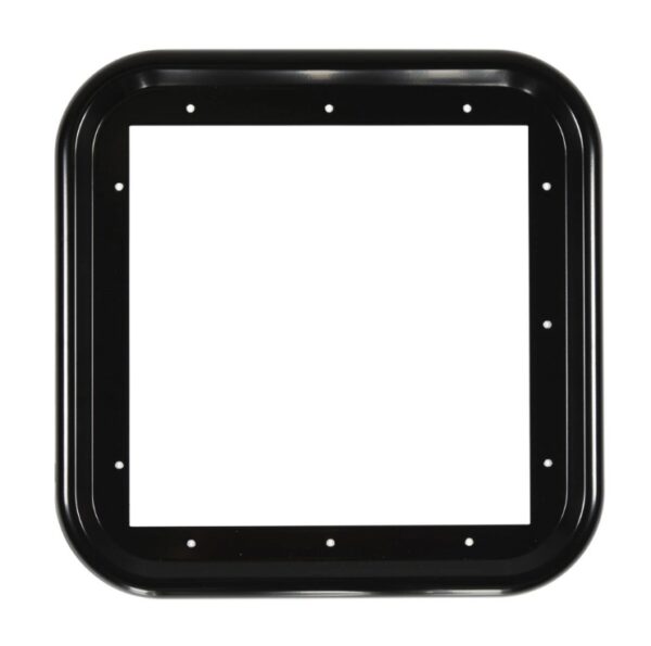 Lippert Water Heater Trim Ring Frame, Girard, Black