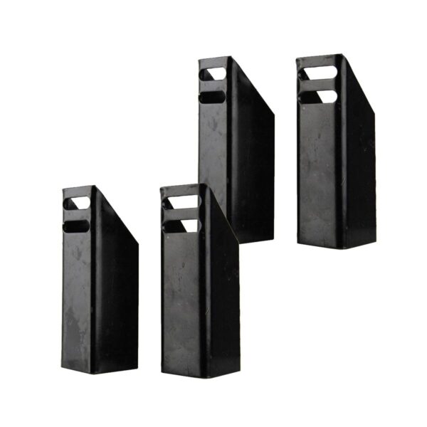 Lippert Power Stabilizer Jack Spacer, Black, Set of 4