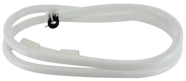 Phoenix Products Shower Head Hose, 72 Inch, White, Nylon