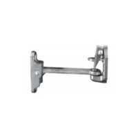JR Products Door Catch, 4 Inch, Spring-Loaded, Silver