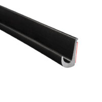 Trim-Lok PVC Drip Rail, Black, 1/2" Wide, 10 ft