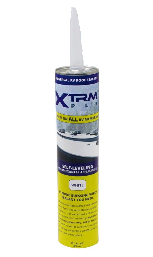 LaSalle Bristol XTRM-PLY Roof Sealant, White, 10 oz