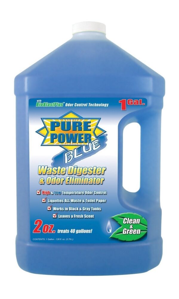 Valterra BioBlastPlus Waste Tank Treatment, 1 Gallon Jug, Fresh Scent