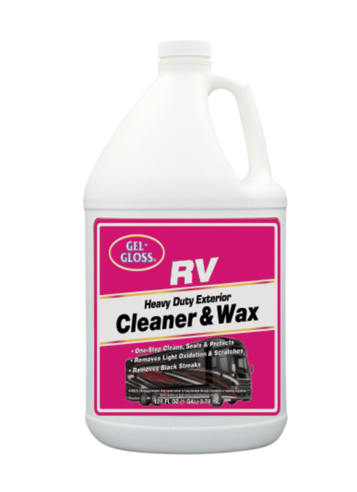 TR Industries Gel Gloss RV Wash Cleaner with Wax, 128 oz