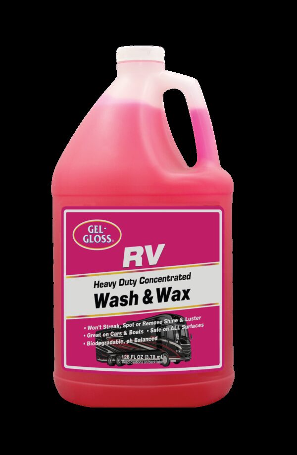 TR Industries RV Wash and Wax, 128 oz Concentrate