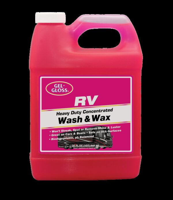 TR Industries RV Wash and Wax, 32 oz Concentrate