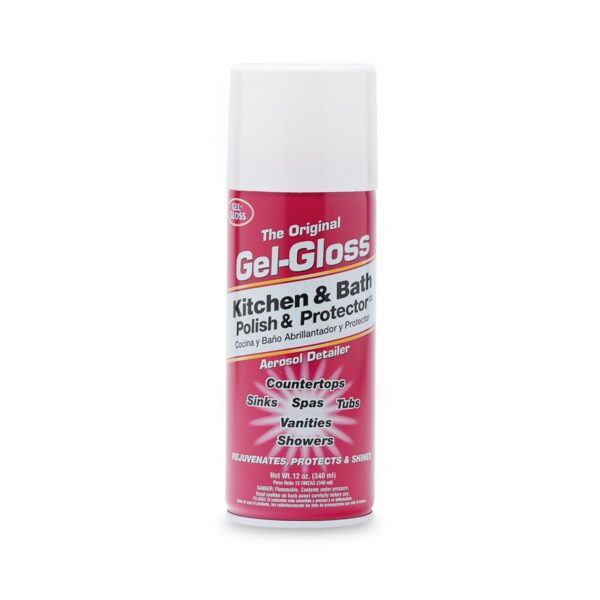 TR Industries Gel Gloss Countertop Cleaner, 12 oz Aerosol