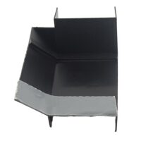 AP Products Slide Out Corner Guard, Black Plastic