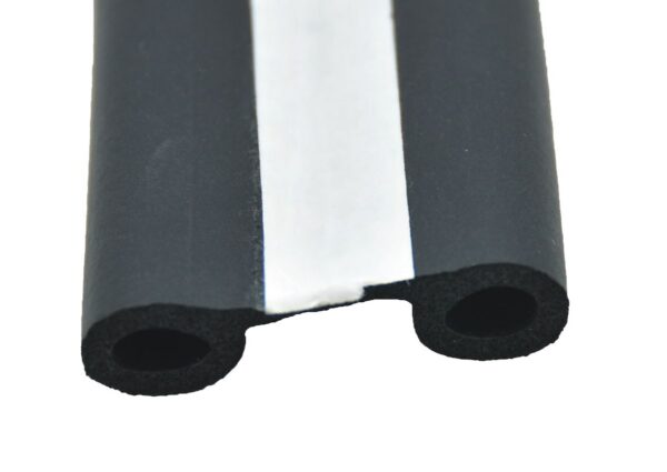 AP Products Double Bulb Slide Out Seal, EPDM, 1-1/2" x 1/2", Black, 50 Feet